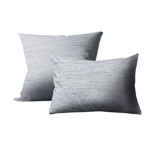 Versailles - Housse de Coussin Caesar, 14" x 20", Lavable à la Machine, Gris Pâle - Simple Boutique