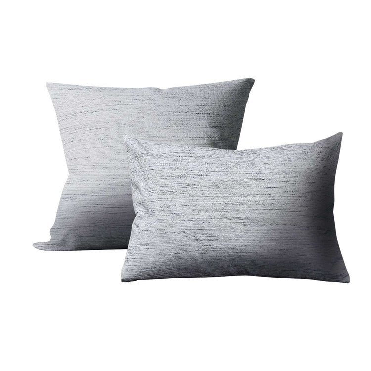 Versailles - Housse de Coussin Caesar, 14" x 20", Lavable à la Machine, Gris Pâle - Simple Boutique