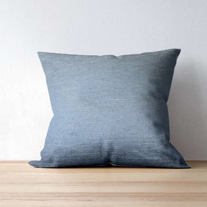 Versailles - Housse de Coussin Caesar, 20" x 20", Lavable à la Machine, Bleu - Simple Boutique