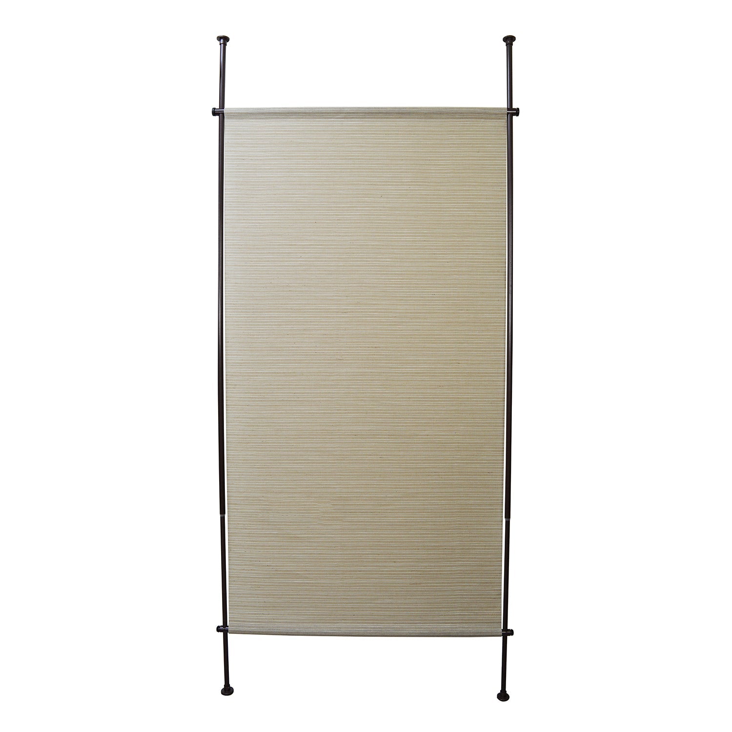 Versailles - Panneau d'intimité en Jute, 38" x 72", Hauteur ajustable, Beige - Simple Boutique
