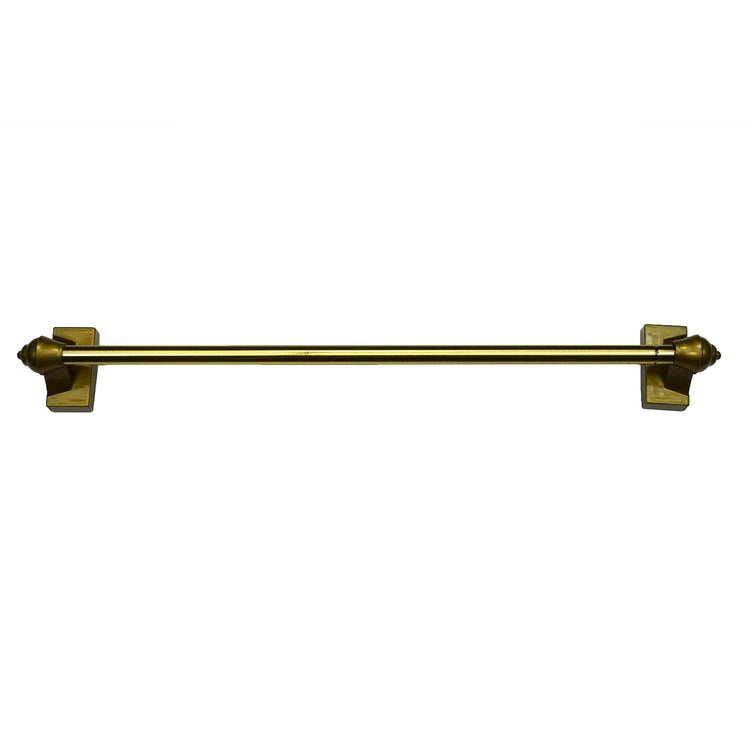 Versailles - Tringle à Rideau Magnétique, Longueur Ajustable de 15" à 28", Fixation Solide, Bronze - Simple Boutique