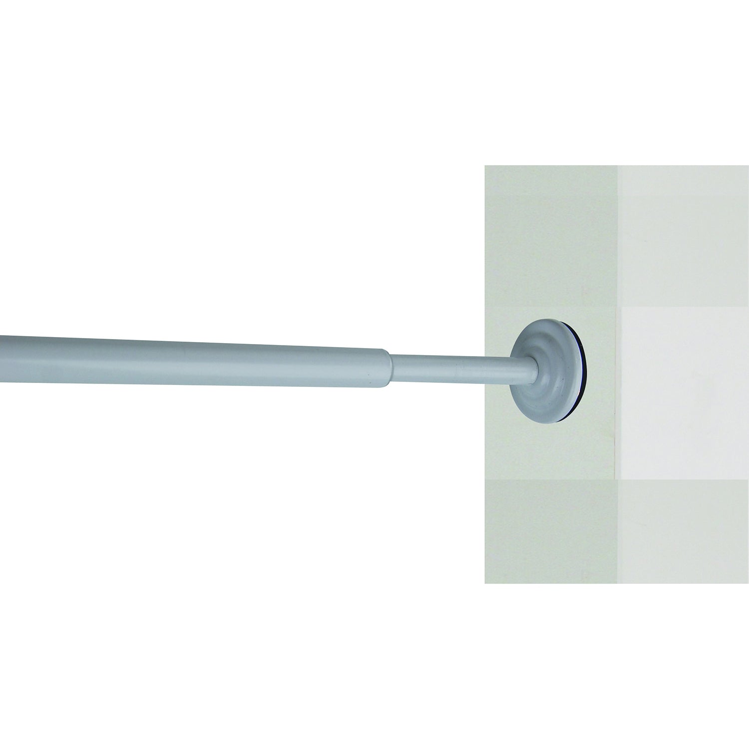 Versailles - Tringle à Rideau à Tension, Longueur Ajustable, Installation Sans Outils, Blanc (3 Grandeurs Disponibles) - Simple Boutique