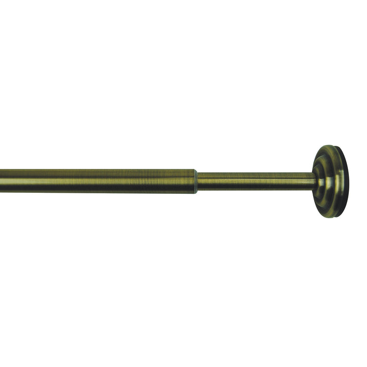Versailles - Tringle à Rideau à Tension, Longueur Ajustable, Installation Sans Outils, Laiton (3 Grandeurs Disponibles) - Simple Boutique