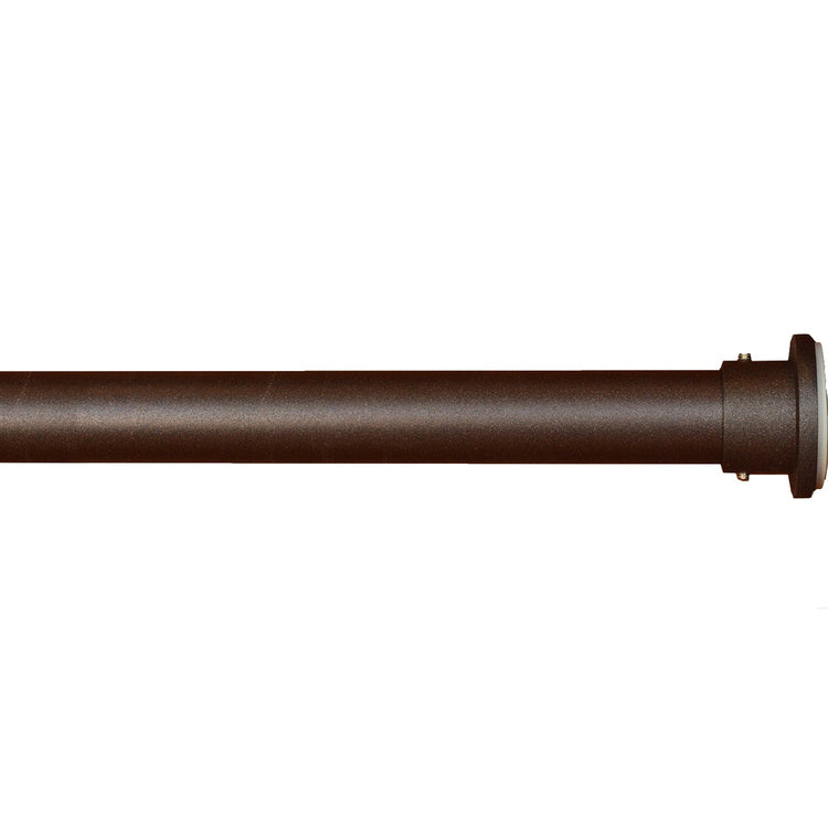 Versailles - Tringle à Tension pour Rideau DUO en Acier Inoxydable, Intérieur/Extérieur, Longueur Ajustable, Bronze (3 Grandeurs Disponibles) - Simple Boutique