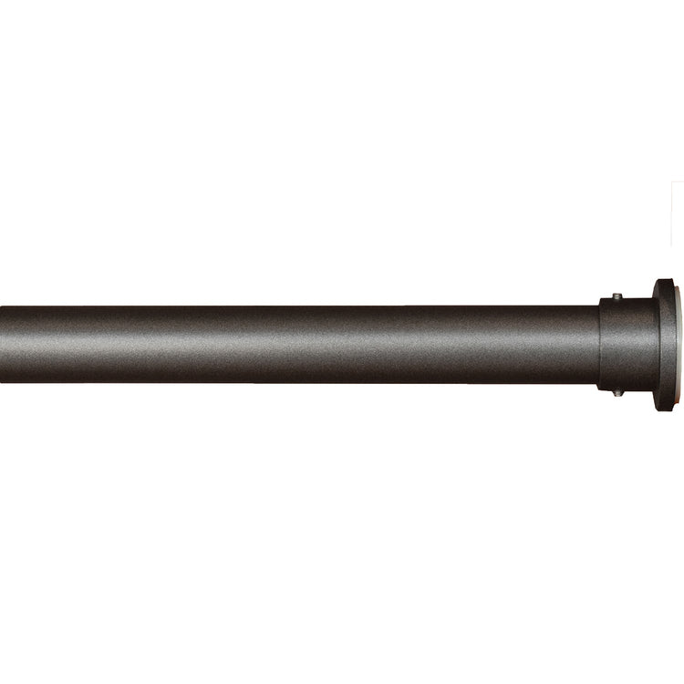 Versailles - Tringle à Tension pour Rideau DUO en Acier Inoxydable, Intérieur/Extérieur, Longueur Ajustable, Gris (3 Grandeurs Disponibles) - Simple Boutique