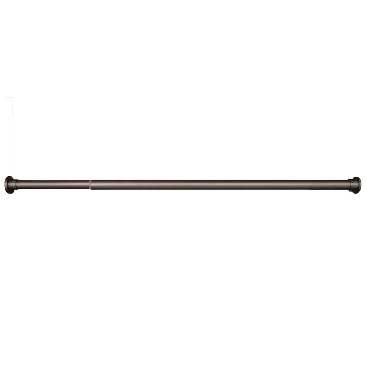 Versailles - Tringle à Tension pour Rideau DUO en Acier Inoxydable, Intérieur/Extérieur, Longueur Ajustable, Gris (3 Grandeurs Disponibles) - Simple Boutique