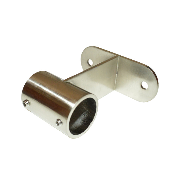 Versailles - Tringle à Tension pour Rideau en Acier Inoxydable, Intérieur/Extérieur, Longueur Ajustable, Argenté (3 Grandeurs Disponibles) - Simple Boutique
