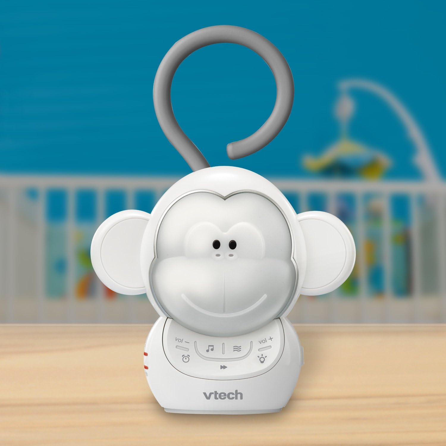 Vtech - Dispositif Sonore Apaisant Portatif pour Bébé Myla le Singe, Berceuse et Veilleuse - Simple Boutique