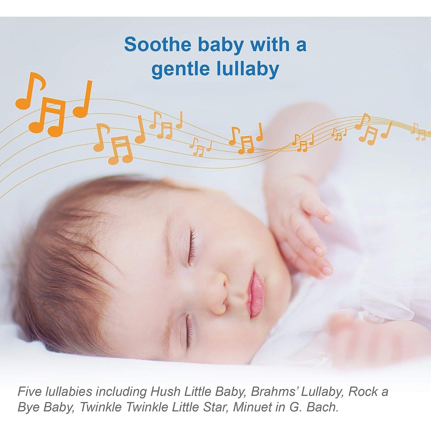 Vtech - Dispositif Sonore Apaisant Portatif pour Bébé Myla le Singe, Berceuse et Veilleuse - Simple Boutique