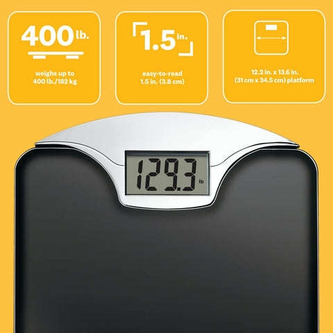 Weight Watcher - Pèse-Personne/Balance Numérique, Écran de 1.5