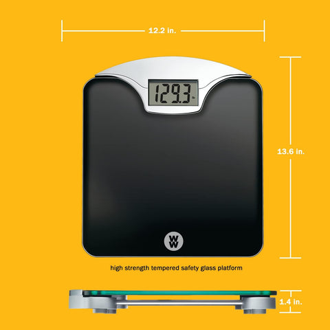 Weight Watcher - Pèse-Personne/Balance Numérique, Écran de 1.5