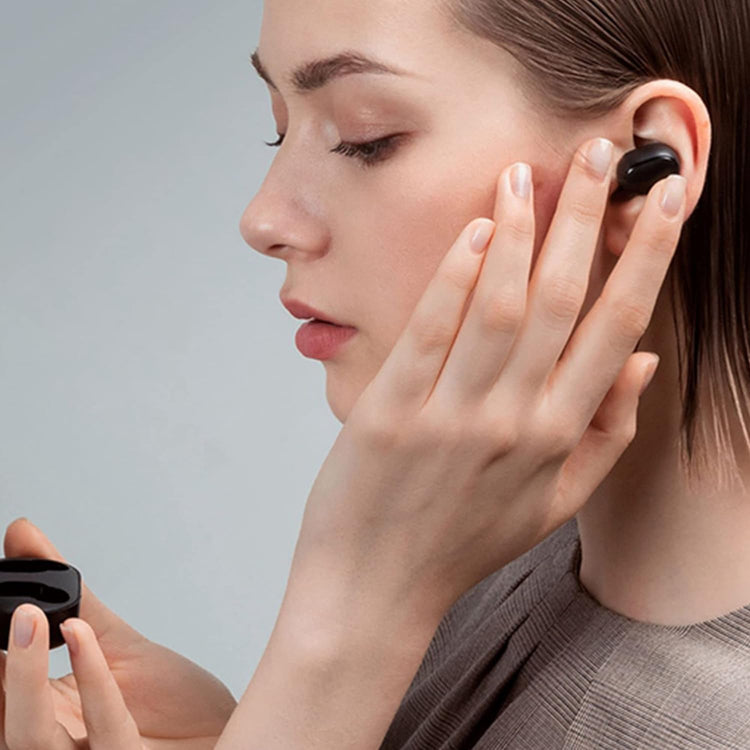 Xtreme - Écouteurs Intra-Auriculaires Bluetooth avec Boitier de Recharge, Noir - Simple Boutique