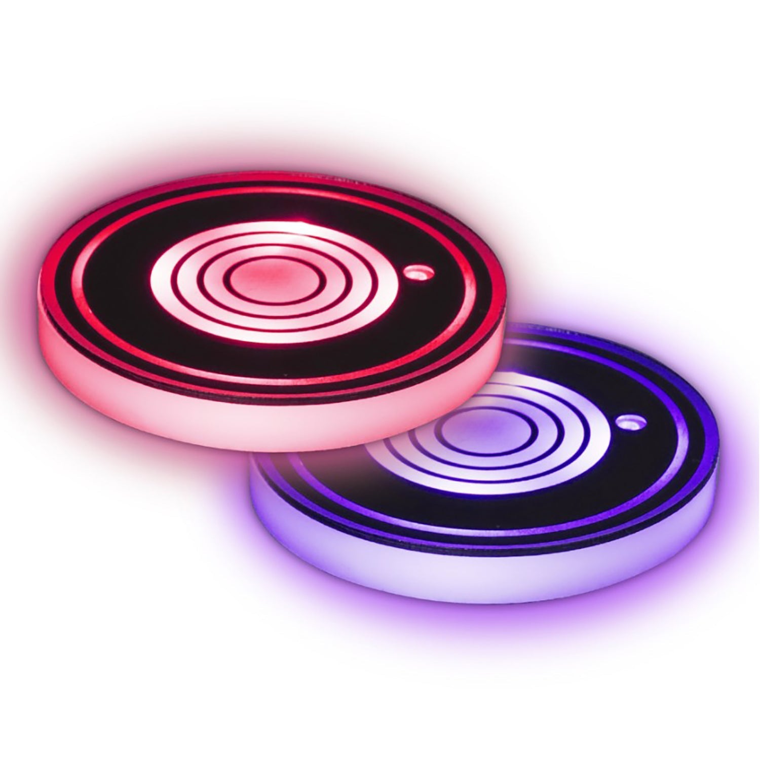 Xtreme - Ensemble de 2 Lumières LED pour Porte-Gobelet de Voiture, 2.7" de Diamètre - Simple Boutique