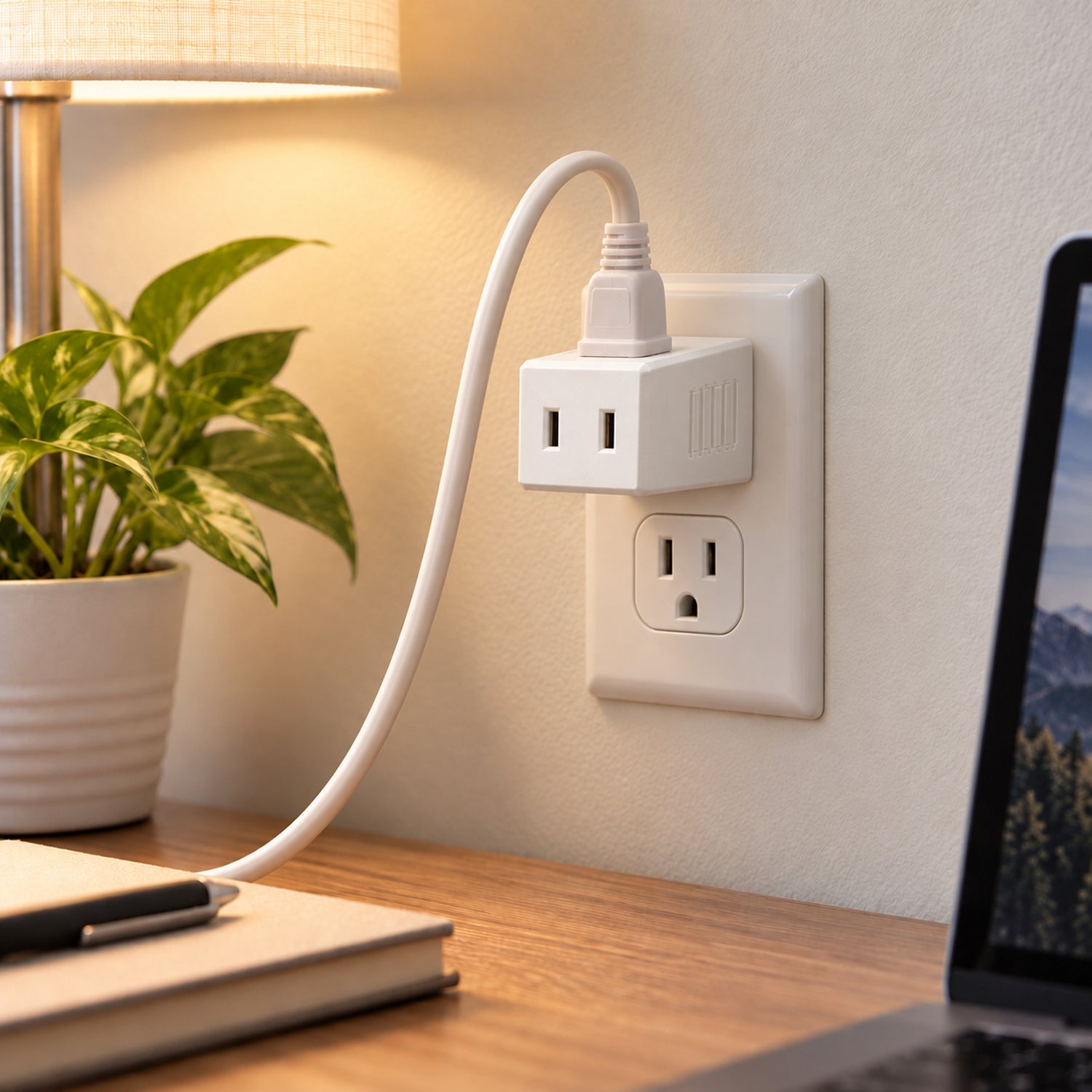 Xtricity Adaptateur mural polarisé multiprise 3 prises - Lot de 10 - Simple Boutique