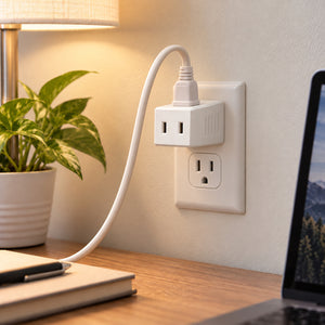 Xtricity Adaptateur mural polarisé multiprise 3 prises - Lot de 10 - Simple Boutique