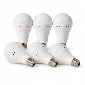 Xtricity Ampoule A70 DEL de secours sur batterie avec douille portable, 1 unité - Lot de 6 - Simple Boutique
