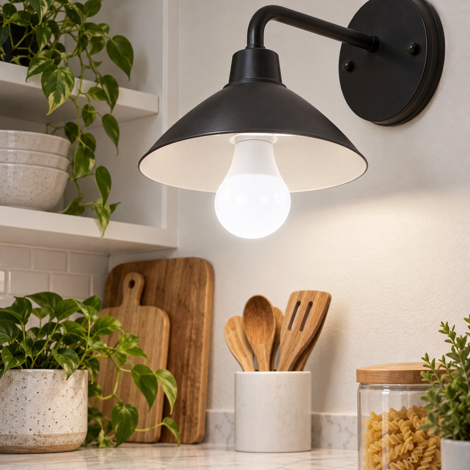 Xtricity Ampoule DEL A19, 12W, équivalent 100W Lumière du jour 5000K, Simple, Non-dimmable - Lot de 6 - Simple Boutique