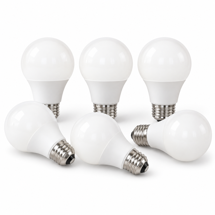 Xtricity Ampoule DEL A19 - 6W, lumière du jour 5000K, non graduable, unité - Lot de 6 - Simple Boutique