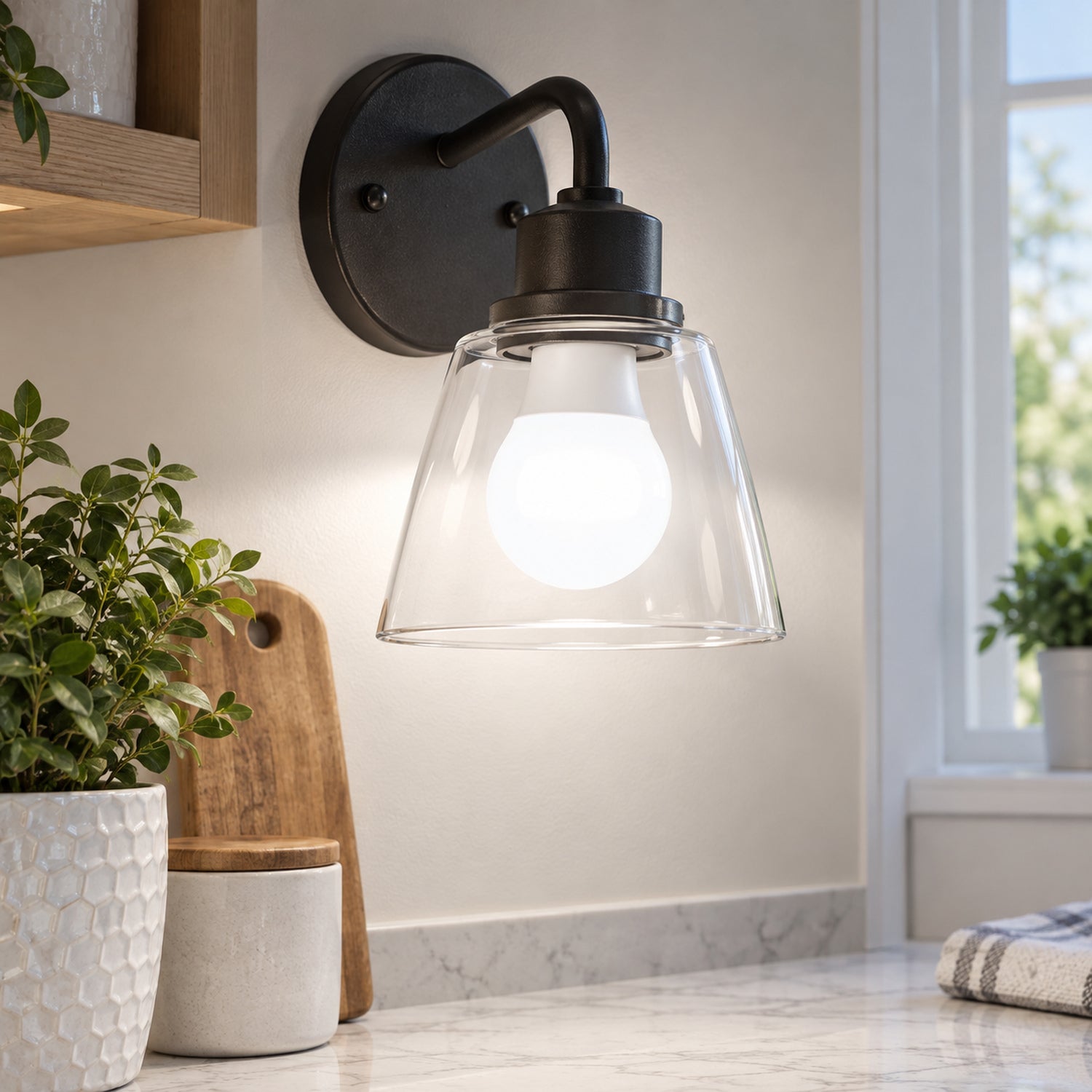 Xtricity Ampoule DEL A19 - 9,5W / 120V / E26 / 800 Lumens / 5000K lumière du jour, à intensité variable - Lot de 6 - Simple Boutique