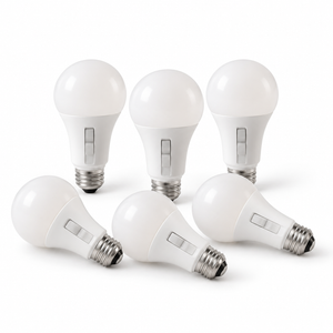 Xtricity Ampoule à changement de couleur A19 DEL - 5 W, interrupteur intégré, culot E26 - Lot de 6 - Simple Boutique