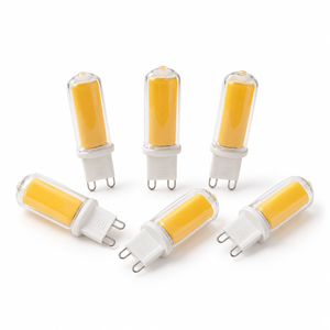 Xtricity Ampoule capsule DEL G9 - 4,5W, équiv. 60W, blanc doux 3000K, gradable - Lot de 6 - Simple Boutique
