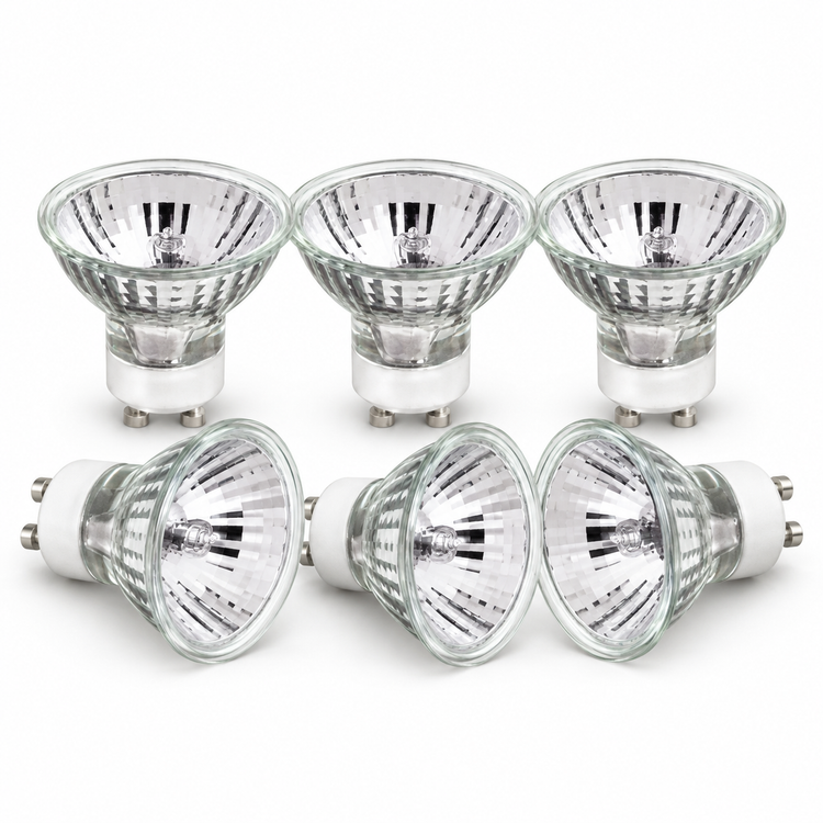 Xtricity Ampoule halogène GU10 - 50 W / 700 lumens, unité - Lot de 6 - Simple Boutique