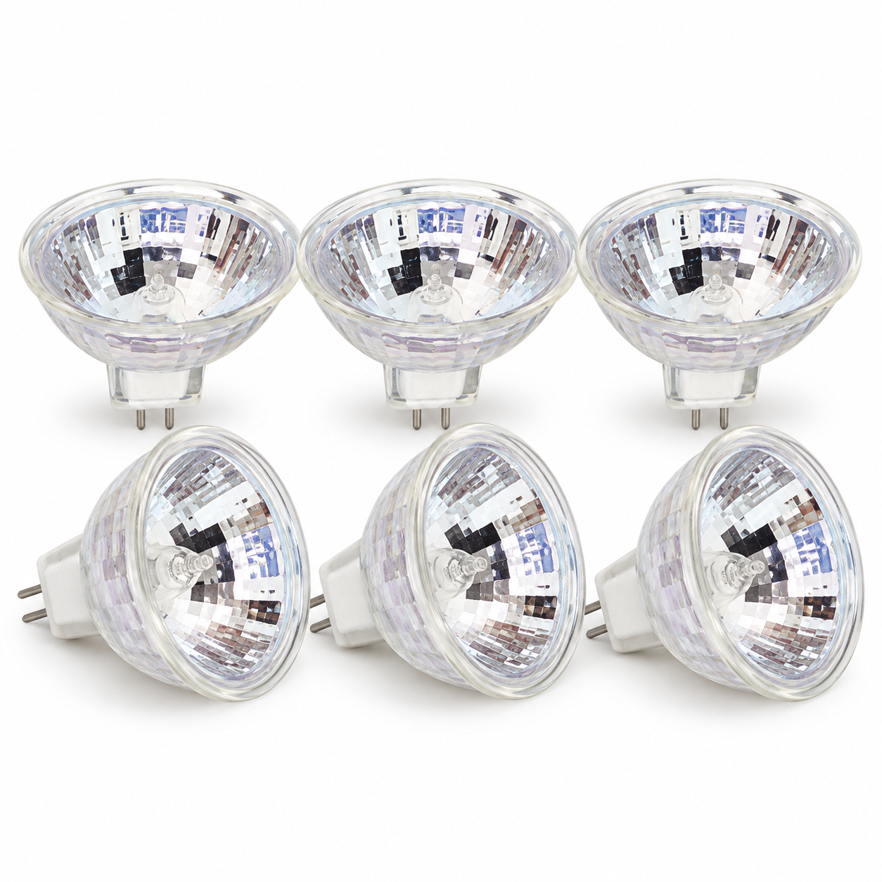 Xtricity Ampoule halogène MR16 - 20 W / 260 lumens / GU5.3, 12 V - Lot de 6 - Simple Boutique