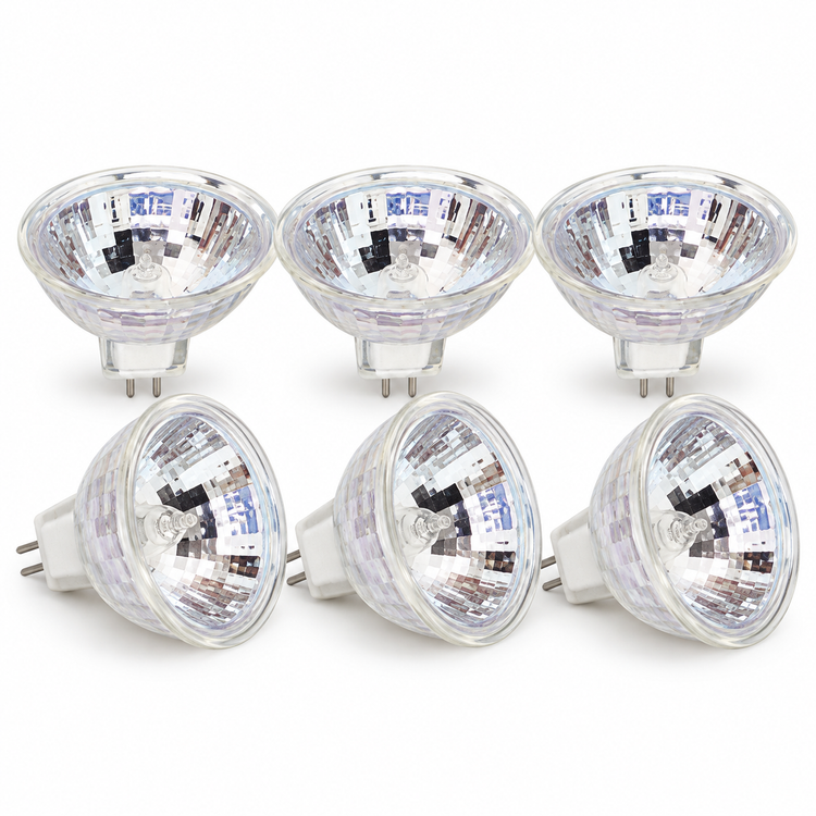 Xtricity Ampoule halogène MR16 - 20 W / 260 lumens / GU5.3, 12 V - Lot de 6 - Simple Boutique