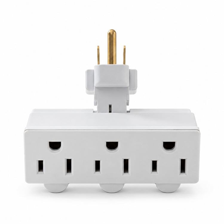 Xtricity Bloc d'alimentation triple avec rotation latérale - Simple Boutique