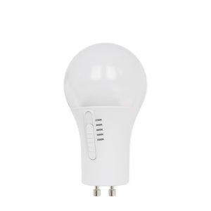 Xtricity DEL A19 10W / 120V / GU24 / 5-TCC sélectionnable Intensité variable 1 paquet - Lot de 6 - Simple Boutique