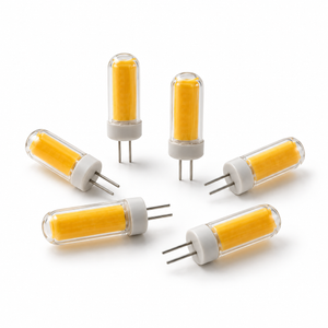 Xtricity DEL G4 Capsule - 2,5 W, équiv. 25 W, 250 lm, 12 V, blanc doux 3000 K, non gradable - Lot de 6 - Simple Boutique