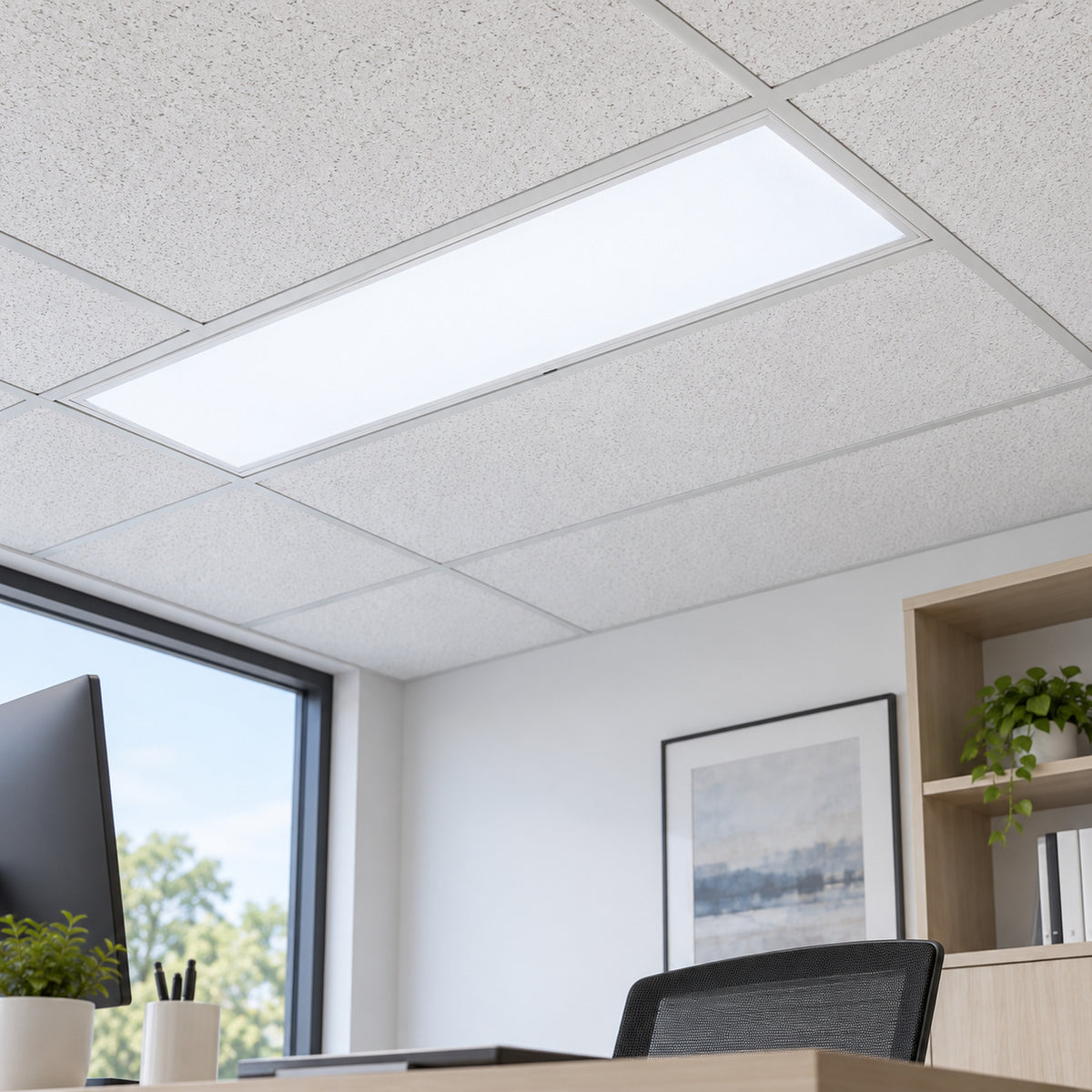 Xtricity Dalle DEL 1' x 4' - 40W / 4400lm / 5000K / Intensité variable - Simple Boutique