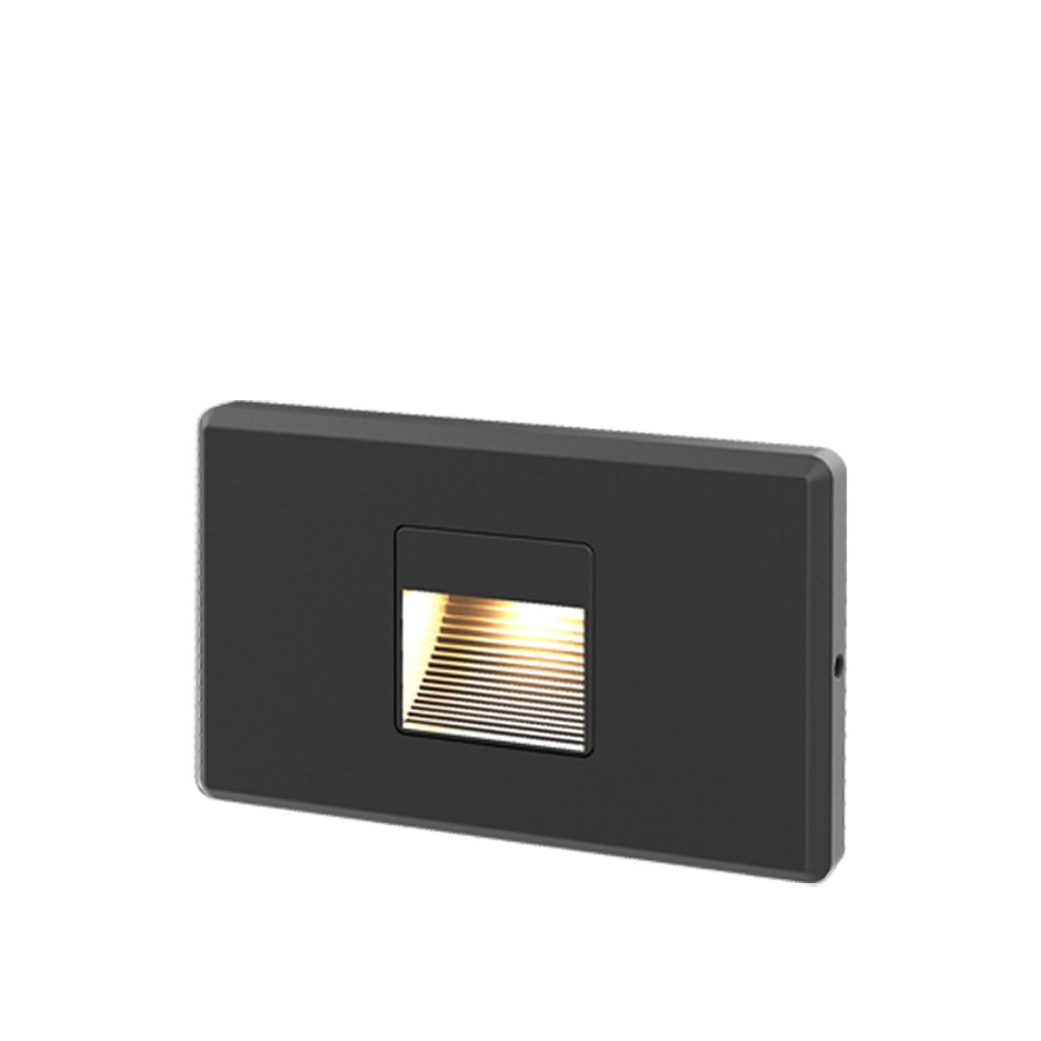 Xtricity - Ensemble de 2 Lumières de Sécurité pour Escalier DEL, 2.5W, 25 Lumens, 3000K Blanc Doux, Noir - Simple Boutique