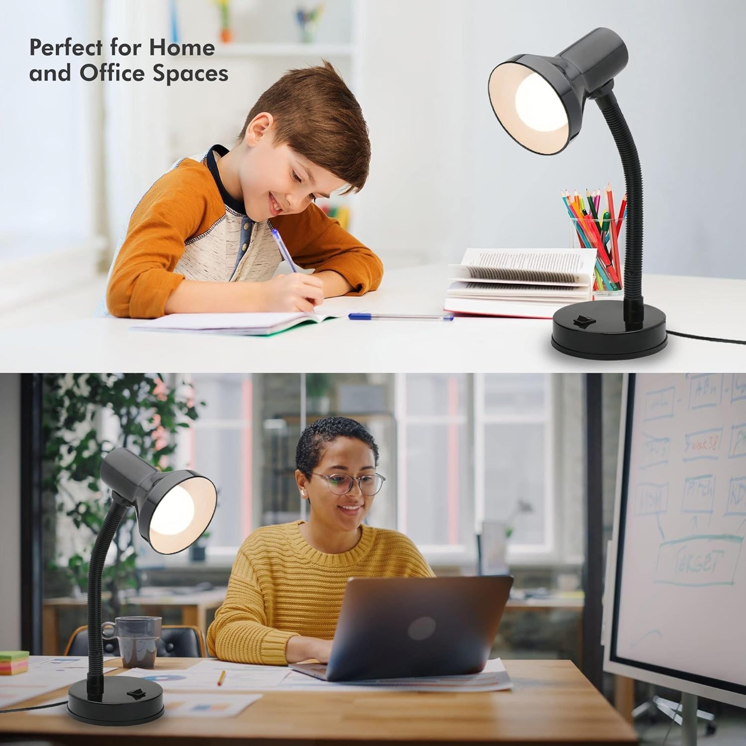 Xtricity Lampe De Table Bras Articulé 60W Blanc - Simple Boutique