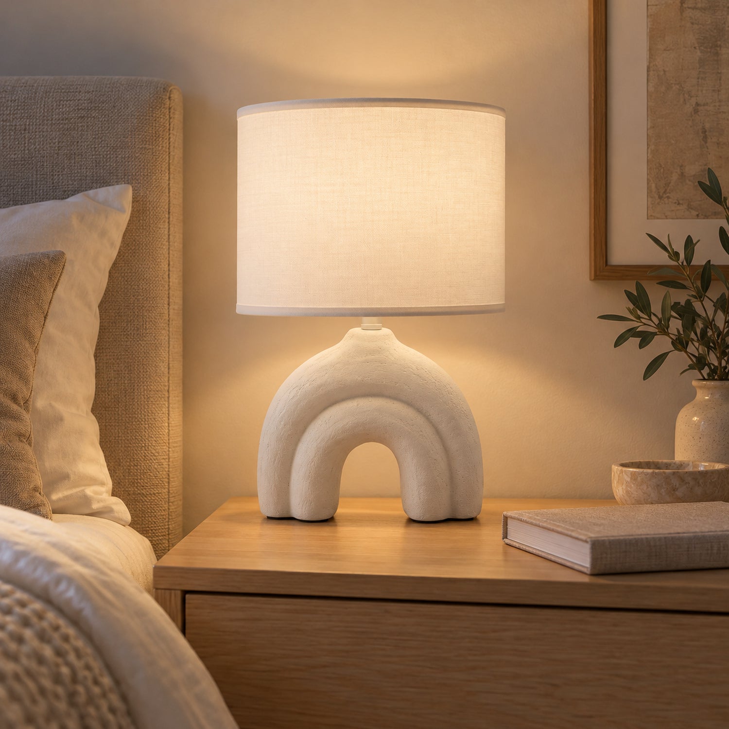 Xtricity Lampe de table d'appoint, 30,5 cm - Simple Boutique