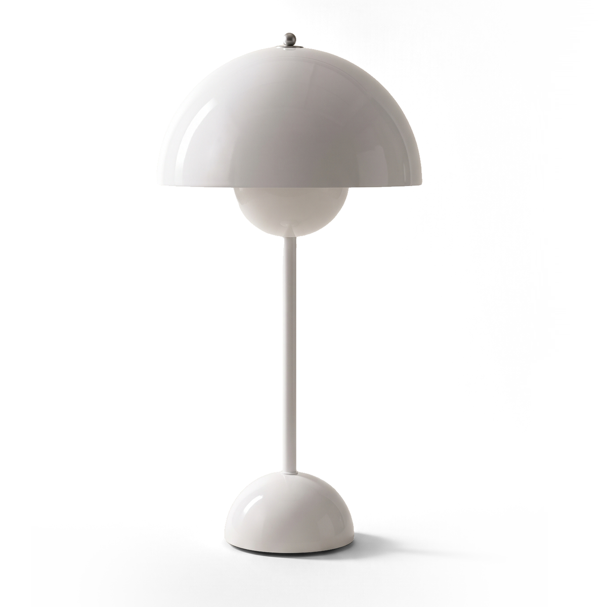 Xtricity Lampe de table tactile DEL portable Palm Springs, rechargeable par USB - Sans fil, à intensité variable, 3 couleurs, blanc - Simple Boutique