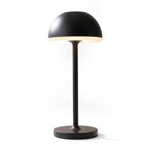 Xtricity Lampe de table tactile DEL rechargeable "Halo" - Noir, 28 cm - Simple Boutique