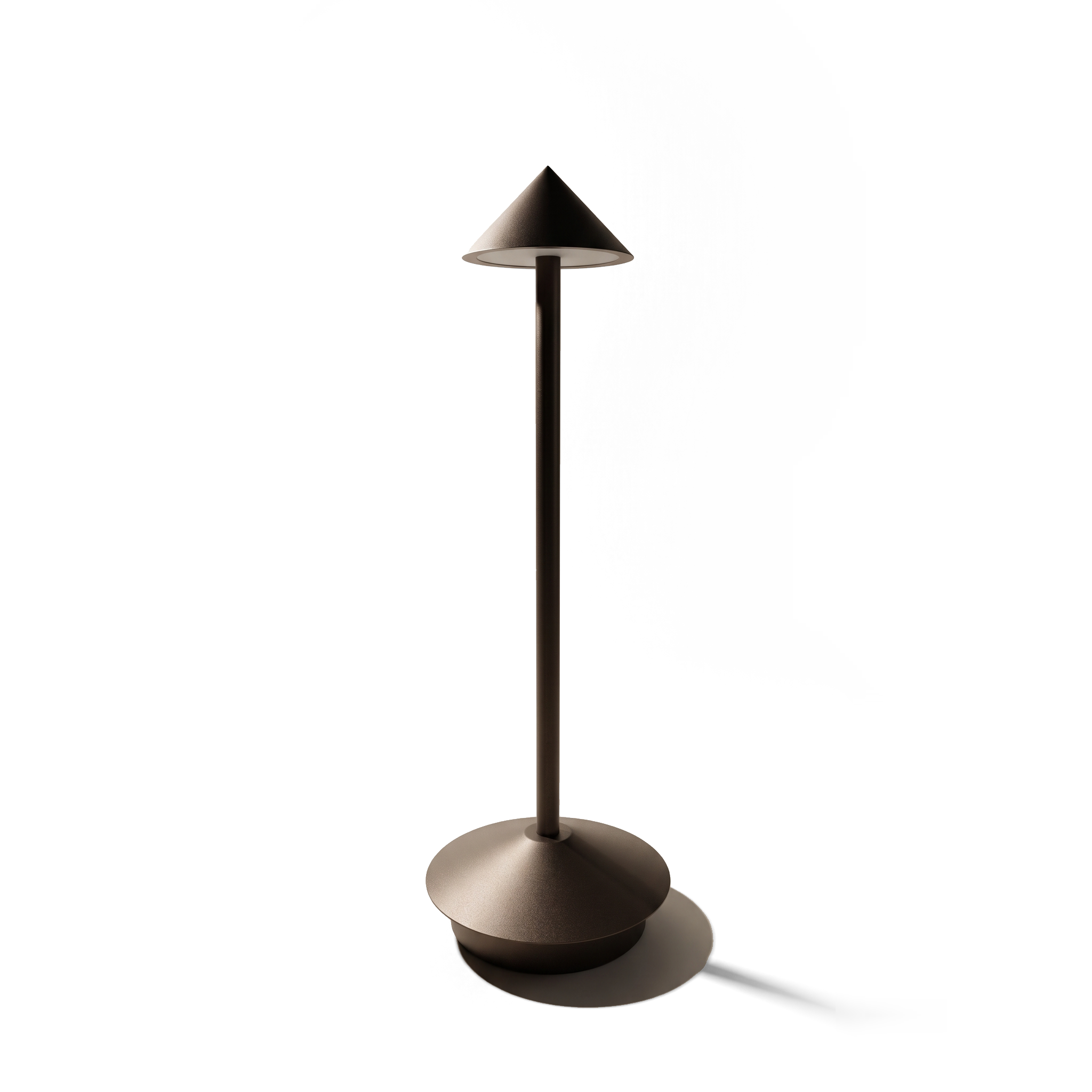 Xtricity Lampe de table tactile DEL rechargeable USB Winchester - Sans fil, à intensité variable et 3 couleurs - Simple Boutique