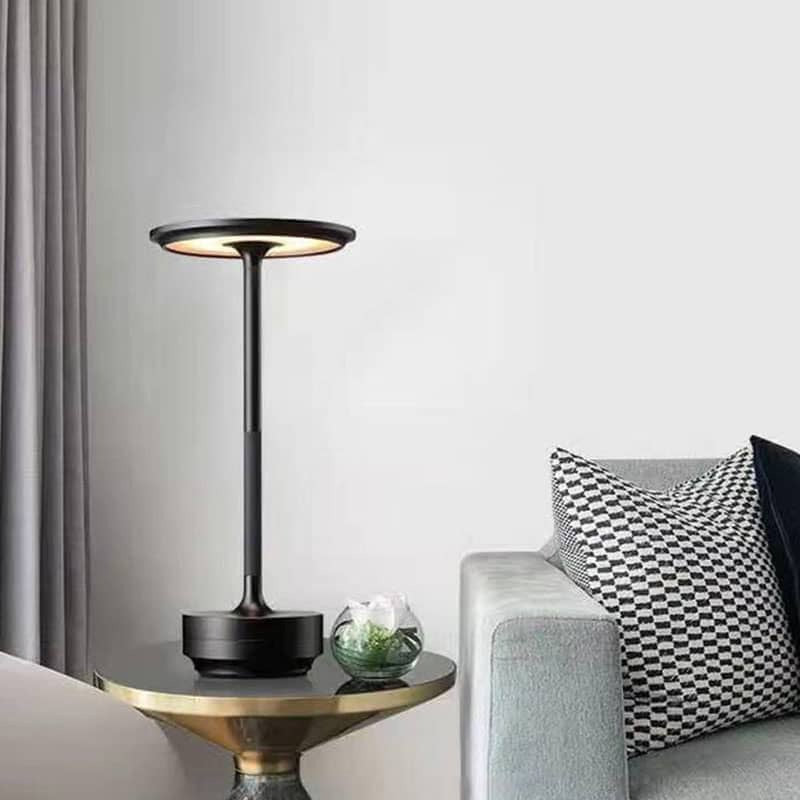 Xtricity Lampe de table tactile portable Spirit DEL rechargeable USB - Noire - Simple Boutique