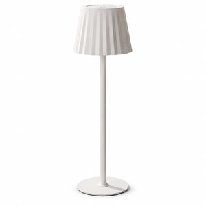 Xtricity Lampe de table tactile portable à DEL MIGUEL - Blanc - Simple Boutique