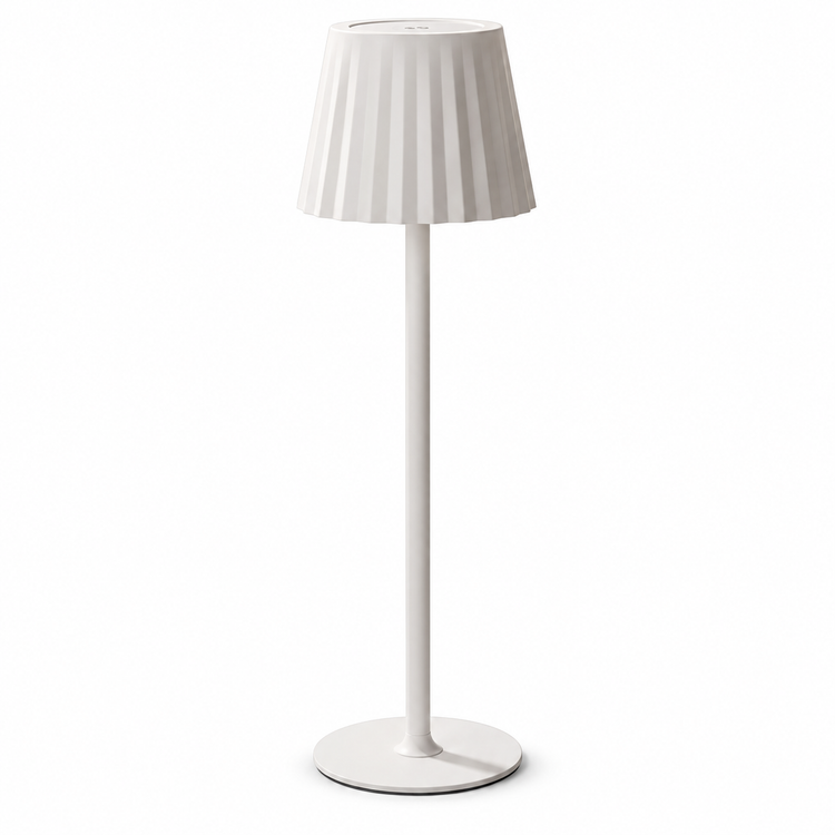 Xtricity Lampe de table tactile portable à DEL MIGUEL - Blanc - Simple Boutique