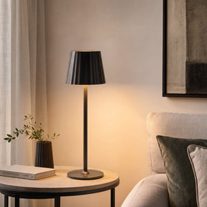 Xtricity Lampe de table tactile portable à DEL MIGUEL - Noire - Simple Boutique