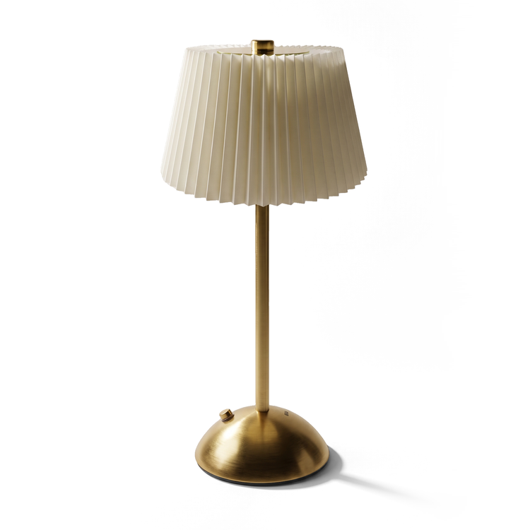 Xtricity Lampe de table tactile rechargeable USB La Boca, crème - Simple Boutique
