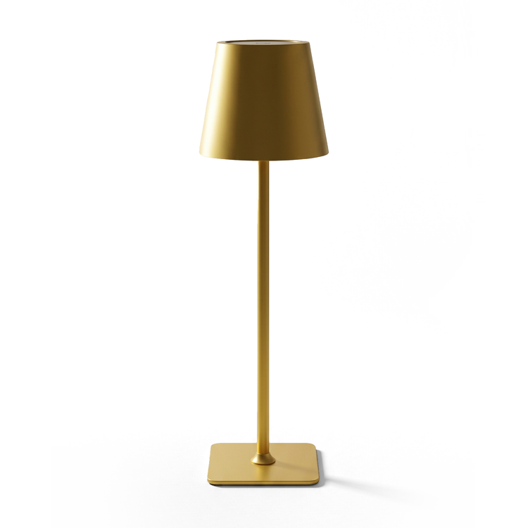 Xtricity Lampe de table tactile rechargeable USB Lucie Modern, Or - Simple Boutique