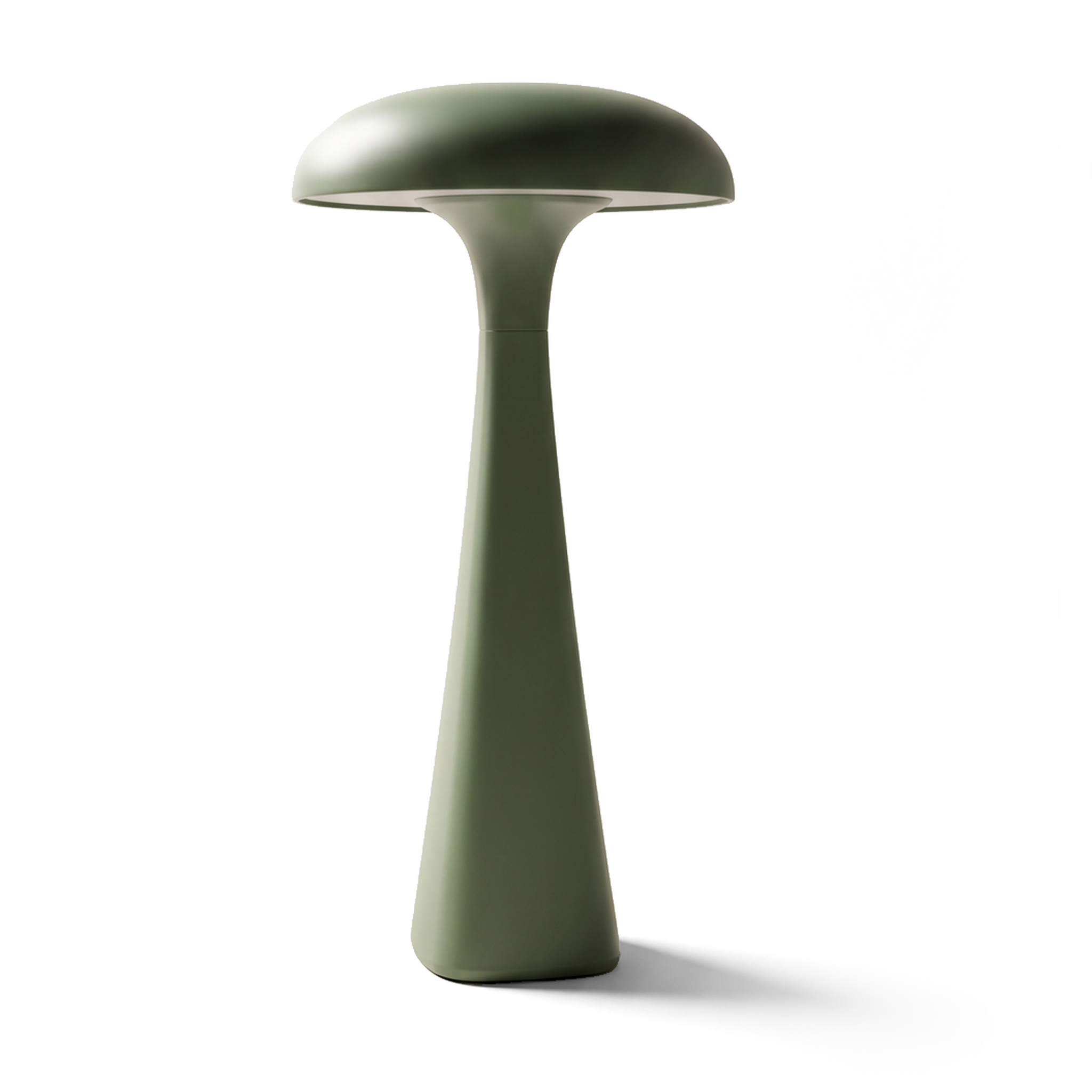 Xtricity Lampe tactile DEL décorative rechargeable USB Chanterelles - sans fil, gradable 3 couleurs, verte - Simple Boutique
