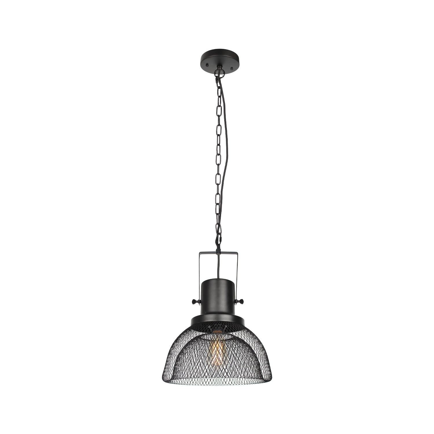 Xtricity - Luminaire Suspendu, Largeur de 12.2", De la Collection Bolero, Noir - Simple Boutique