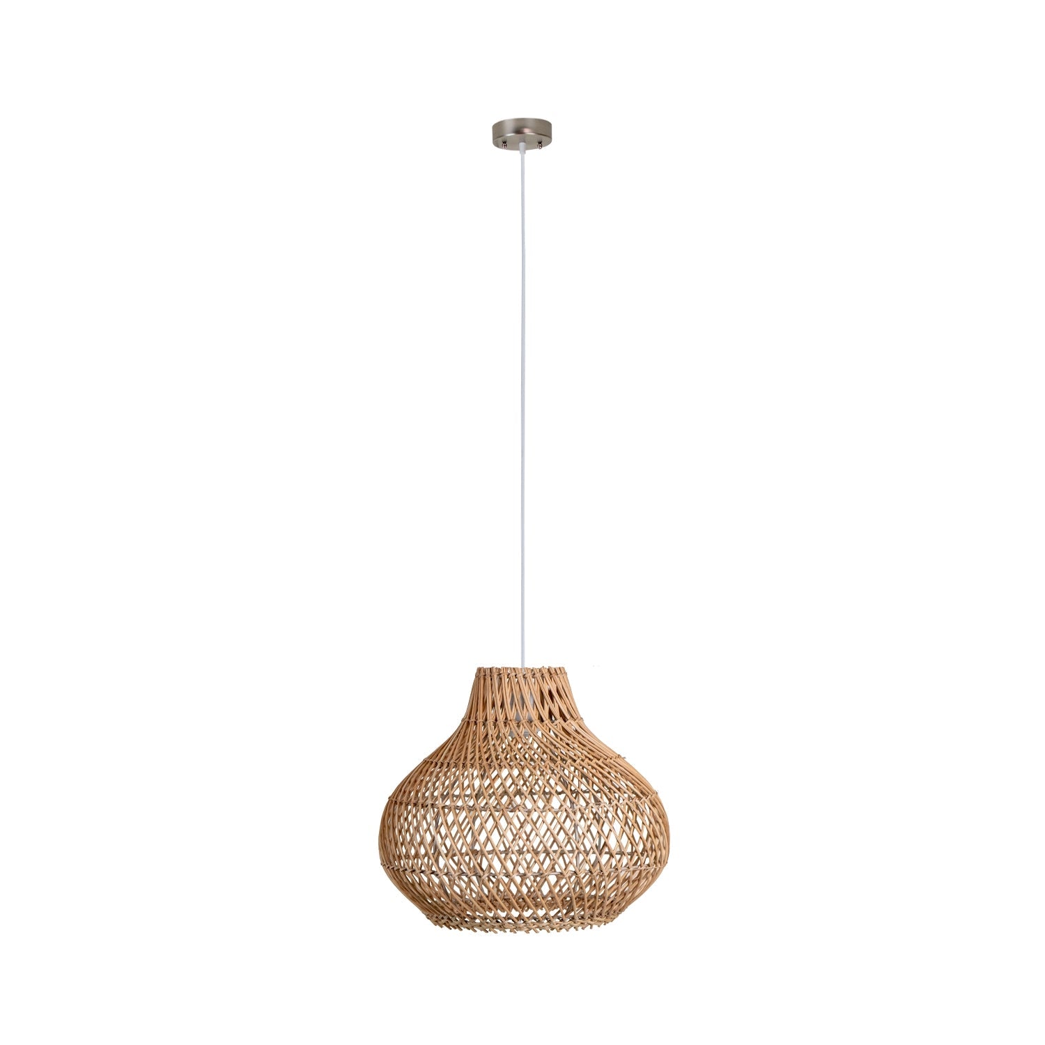 Xtricity - Luminaire Suspendu, Largeur de 13.78", De la Collection Home Town, Beige - Simple Boutique