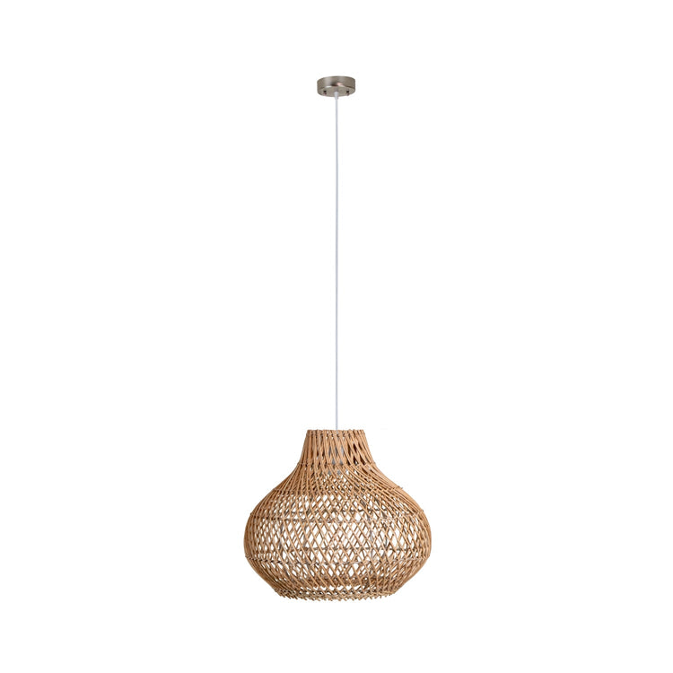 Xtricity - Luminaire Suspendu, Largeur de 13.78", De la Collection Home Town, Beige - Simple Boutique