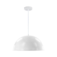 Xtricity - Luminaire Suspendu, Largeur de 17.91", De la Collection Trebecca, Blanc - Simple Boutique