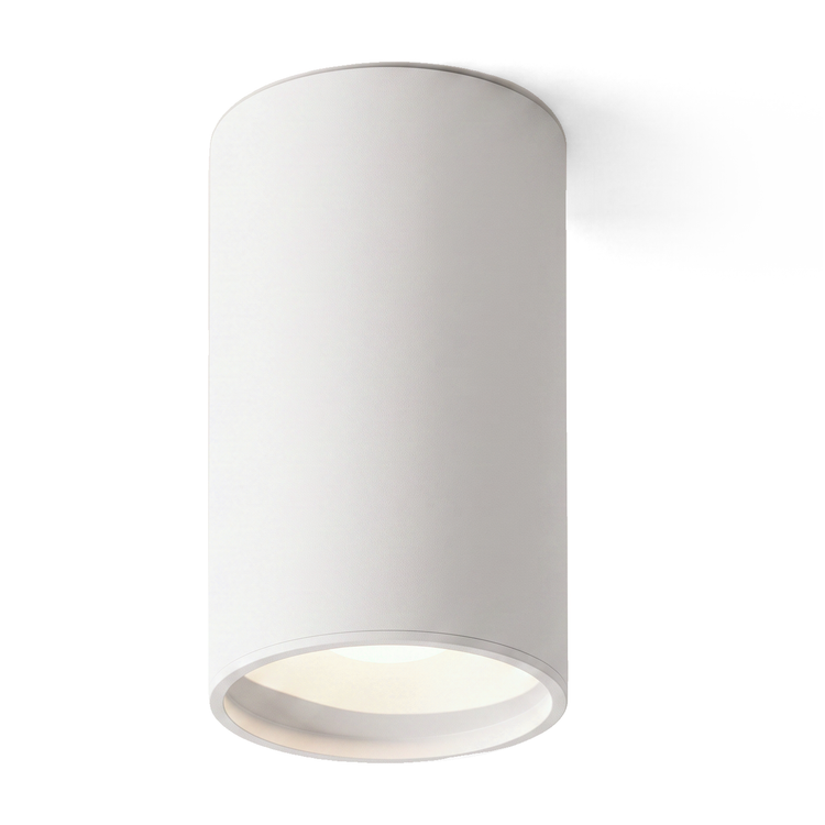 Xtricity Plafonnier « Lauren » à 1 lampe - Acier blanc - Simple Boutique